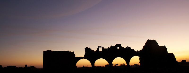 Main image: Sunset at the West church.